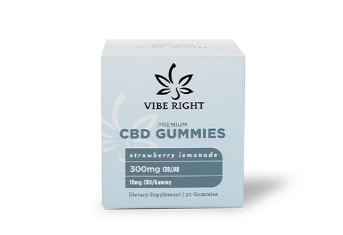 Premium CBD Gummies (Strawberry Lemonade)